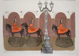 Robert Tavener, Horse Guards in Friary Court (No.1)