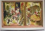 Clarke Hutton, Harlequinade, colour lithograph