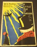 George Frederick Scotson-Clark, A Little Ray of Sunshine' (Theatre Poster), colour lithograph