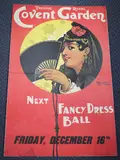 Stewart Browne, Next Fancy Dress Ball' (Poster for the Theatre Royal Covent Garden), colour lithograph