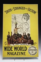 Alfred Pease, Truth is Stranger than Fiction' (Poster for World Wide Magazine), colour lithograph