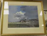 Frank Wootton, Cley Mill, colour print