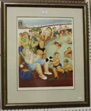 Beryl Cook, The Bathing Pool