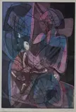 Stanley William Hayter, Family' (Familie Japonaise), colour etching