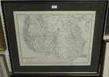 Keith Johnston, United States of North America, engraving