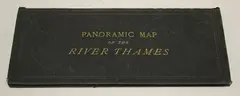 William Tombleson, Panoramic Map of the Thames and Medway... new edition, folding hand-coloured engraving