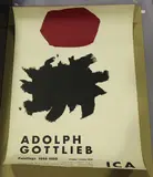 Adolph Gottlieb, Paintings 1948-1959' (Poster for the Exhibition at the Institute of Contemporary Art), colour lithograph