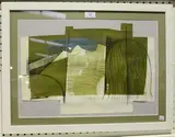 Reginald James Lloyd, Claypits, 1970, screenprint with charcoal and gouache