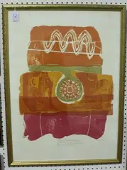 Trevor Allen, Sequacious Auric…, colour screenprint