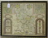 John Speed, Buckingham, both Shyre, and Shire towne described' (Map of the County)