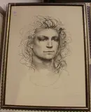 Pietro Annigoni, Stefania, lithograph