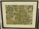 John Speed, The Invasions of England and Ireland' (Map)