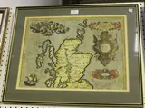 Abraham Ortelius, Britannicarum Insularum Vetus Descriptio' (Map of the British Isles)