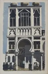Brighton Pier by Bernard Cheese, lithograph, sold Oct 2018
