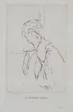 Walter Sickert, A Wicked Piece, etching with engraving on laid paper