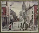 L. S. Lowry, The Fever Van