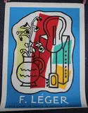 Fernand Léger, Galerie Louis Carré (Poster for the Exhibition), colour lithograph on wove paper