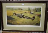 Bill Perring, Spitfire!, colour print