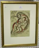 Marc Chagall, Hagar in the Desert, lithograph