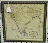Thomas Kitchin, Map of the European Settlements in the East Indies, engraving on laid paper with later hand-colouring
