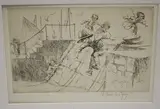 Eileen Soper, Follow My Leader!, etching