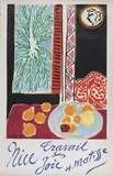 Nice: Travail & Joie by Henri Matisse, colour lithograph, sold May 2018