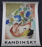 Wassily Kandinsky, Oeuvres de 1910 a 1920' (Poster for the Exhibition at Galerie Maeght)