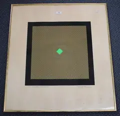 Erich Strenger, Firle Tanaro Vonteriett, 1975, screenprint