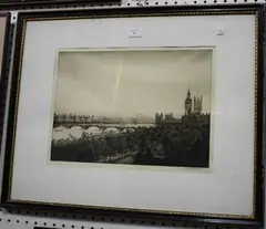 Johnstone Baird, Westminster, etching