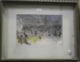 Charles Mozley, The Royal Wedding, colour lithograph