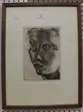 John Copley, Carmencita, monochrome etching