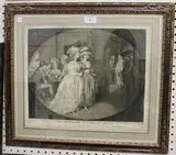 John Raphael Smith, The Promenade at Carlisle House, monochrome mezzotint