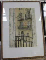 Richard Beer, Palermo, colour etching