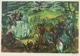 John Piper, Clydey, Pembrokeshire, colour screenprint