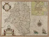 John Speed, The Countie of Leinster with the Citie Dublin Described