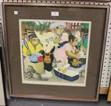 Beryl Cook, Street Market