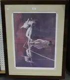 Robert Heindel, Flame & Embers, colour print