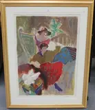 Roy Fairchild-Woodard, Music Room, embellished serigraph