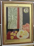 Nice: Travail & Joie by Henri Matisse, lithograph in colours, sold Apr 2017