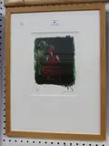 Ana Maria Pacheco, Figure in a Cart, lithograph in colours