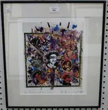Jamie Reid, God Save them All, offset lithograph