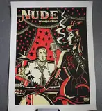 Vince Ray, Nude Magazine, colour screenprint