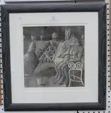 Sophie Ryder, Minotaur and Hare, aquatint