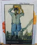Elijah Albert Cox, London Characters, The Fish Porter, Billingsgate' (Advertising Travel Poster), colour lithograph