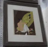 Paul Jacoulet, Le Genie Sans Nom - Corèe', 20th Century colour woodblock