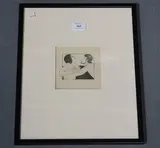 Eric Gill, Ibi Dabo Tibi, wood-engraving