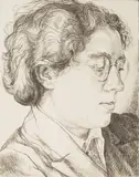 Edgar Holloway, Elisabeth Stopp, monochrome etching