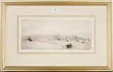 View of the Forth Bridge by William Lionel Wyllie, monochrome etching, sold Apr 2016