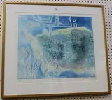 Shōichi Hasegawa, L'lle au Tresor, colour etching