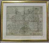 John Cary, Cary's New and Accurate Map of the County of Surry, engraving